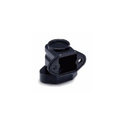 Embase en saillie 3A, Alliage de zinc moulé, acier inoxydable, IP68/IP69K, Top outlet/side outlet